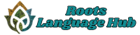 Roots Language hub logo